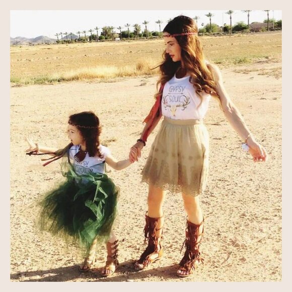 Toddler Infant Girls BOHO Gypsy Soul Summer Beach Fringed Top Dress - BRAND NEW - Picture 6 of 6